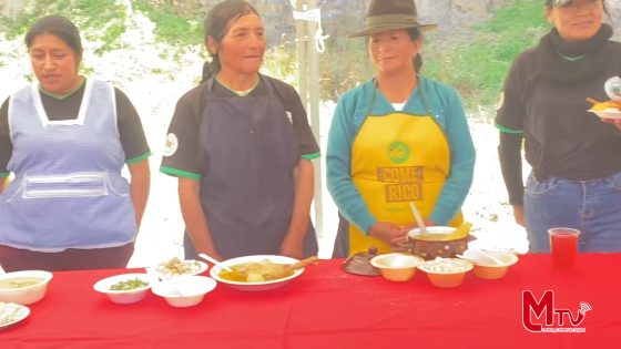En la parroquia Gualel se desarrolló la feria gastronómica.