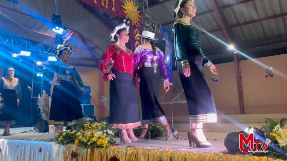 En San Lucas se desarrolló un desfile de modas por motivo de su aniversario institucional.