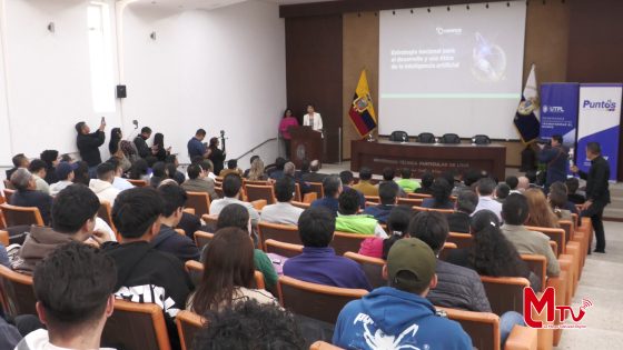 En las instalaciones de la UTPL, se realizó la socialización de la Estrategia Nacional para el Desarrollo y Uso Ético de la Inteligencia Artificial.